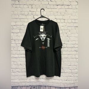 Diablo IV Black T-Shirt Blizzard Games Size XXLarge